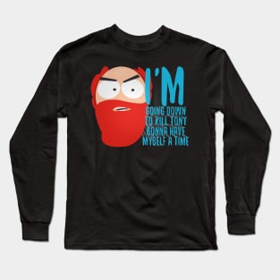 If William Montgomery From Kill Tony Was a South Park Character Long Sleeve T-Shirt